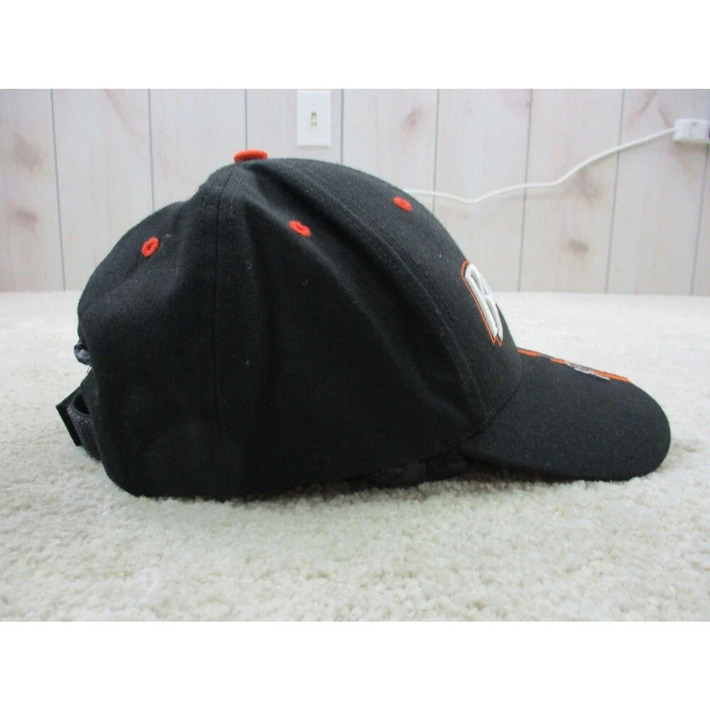 Cincinnati Bengals Hat Cap Strap Back One Size Black Orange NFL Football Mens